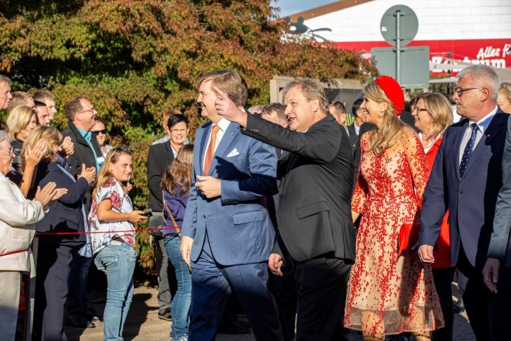 König Willem-Alexander und Königin Maxima besuchen BEG