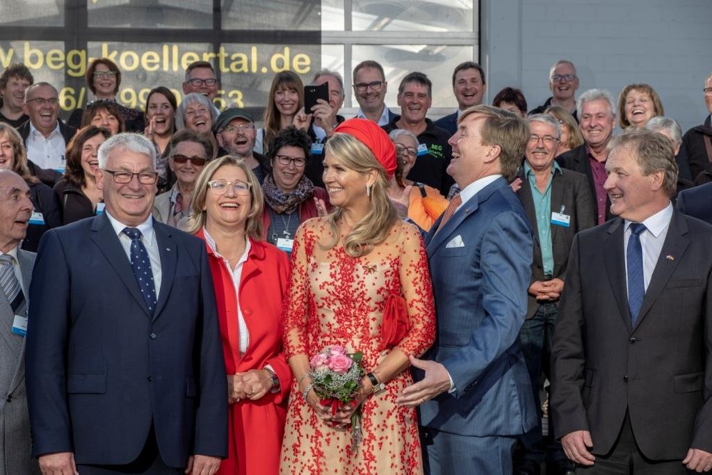 König Willem-Alexander und Königin Maxima besuchen BEG